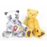 Two medium sized Charlie Bears Comprising 'Twinky' CB159011S and 'Keeper' CB159019S,