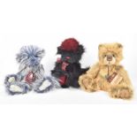 Three Charlie Bear figures Comprising 'Red Liquorice' CB1500110,