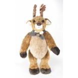 A large Charlie Bears reindeer 'Skyfall' CB161655 Limited edition 690/1000 with glass eyes,