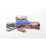 Sixteen unboxed diecast vehicles of vari