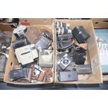 A large quantity of assorted cameras, early to mid 20th Century To include Brownie box camera, Agfa,