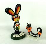 A Lorna Bailey limited edition model of the Easter Bunny Numbered 35/50 to base and complete with