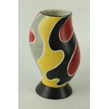 A hand-painted Brentleigh ware vase of ovoid form Circa 1970's,