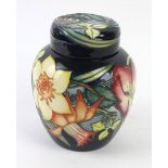 A Moorcroft pottery ginger jar and cover Decorated in the Golden Jubilee pattern circa 2002,