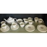 A Susie Cooper Fragrant pattern tea set.