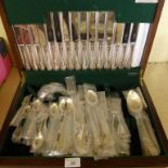 Butler Cutlery of Sheffield, a 20th Century canteen of silver-plated and steel bladed cutlery.