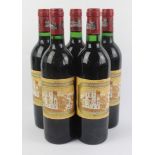 5 Bottles Chateau Ducru Beaucaillou Grand Cru Classe St Julien 1983 (all i/n)