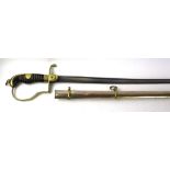 An Ottoman Empire Turkish WWI period officers sword 71.