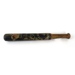 A George IV period policeman's truncheon,