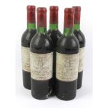 5 Bottles Chateau Latour 1er Grand Cru Classe Pauillac 1967 (4 b/n,