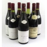 8 Bottles mixed lot red Burgundy Comprising 1 bottle Cotes de Beaune Villages Louis Jadot 1999,