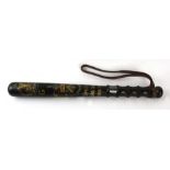 A George V period special constables truncheon,
