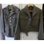 A United States of America WWII period National Guard of New York jacket Complete with buttons,