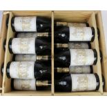 12 bottles in OWC Chateau Haut Brion 1er Grand Cru Classe Pessac Leognan 1998 Purchased 'en