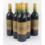 7 Bottles Chateau D'Issan Grand Cru Classe Margaux 1983 (5 i/n,