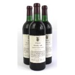 3 Bottles Chateau Batailley Grand Cru Classe Pauillac 1961 (3 x vts) Shipped and Bottled by Hedges