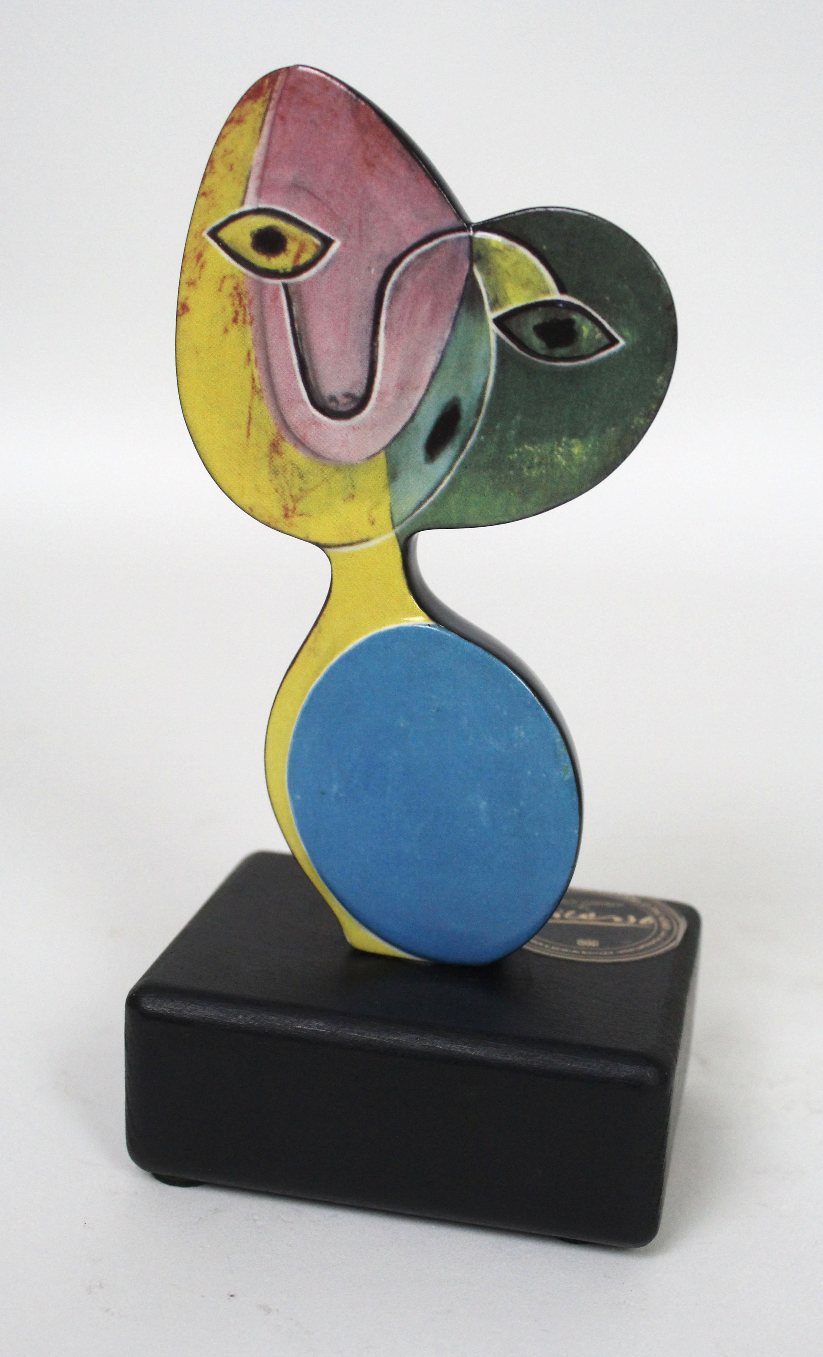 A contemporary Goebel Artis Orbis ‘Homage Collection to Pablo Picasso’ sculpture Impressed gilt mark