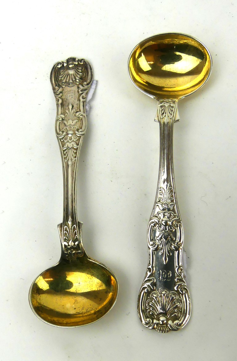 A pair of Victorian Scottish silver King