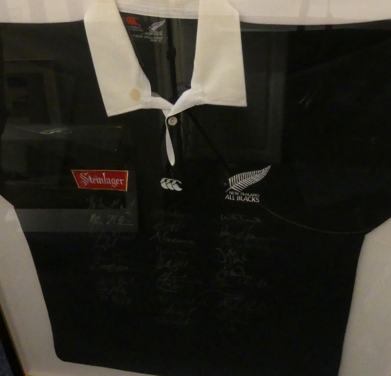 Rugby interest: A 1999 New Zealand All B