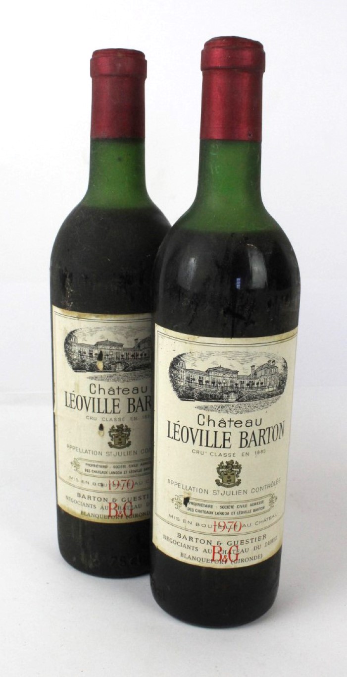 2 bottles Chateau Leoville Barton Grand