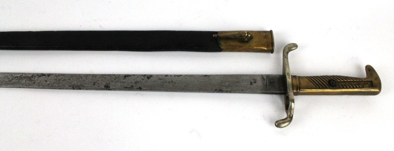 An Imperial German S1871 bayonet, late 1