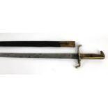 An Imperial German S1871 bayonet, late 1