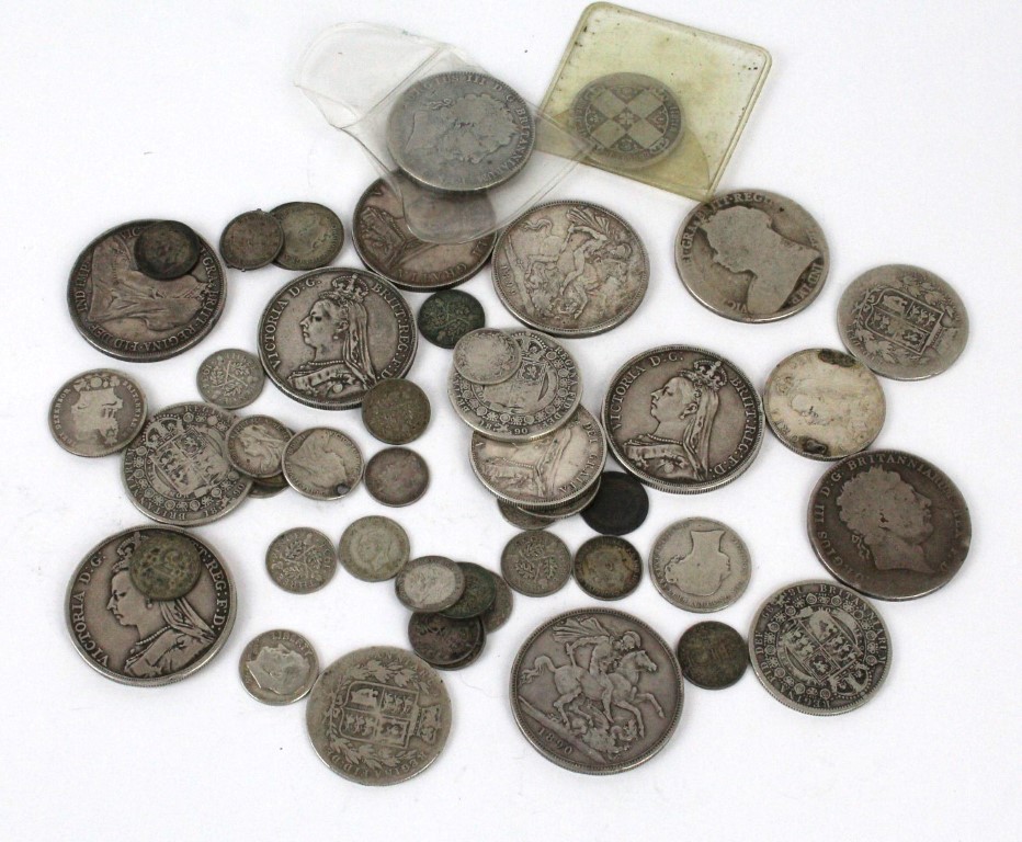 A large collection of George III and Que