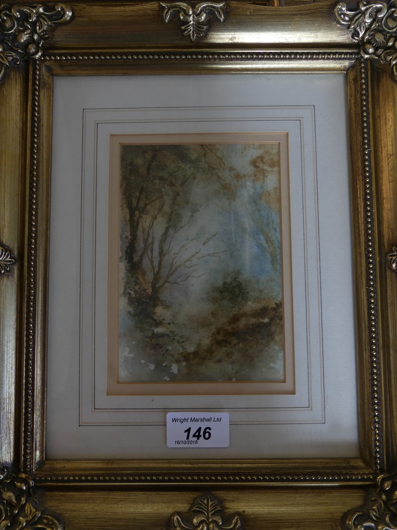 Kathleen Stockton - 'Winter Magic', framed and glazed