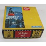 A boxed Lehmann Rigi 900 cable car Including figure, in yellow picture card box A boxed Lehmann Rigi