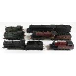 Six unboxed '00' gauge kit built locomotives Comprising 0-6-0 tank locomotive in maroon LMS