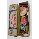 A boxed Pelham puppet type SL 'Big Ears' In brown card box with picture printed label to top. A