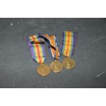 Three World War I War for Civilisation Medals Awarded to 51659 G Jack of The Royal Scots, J9174 J