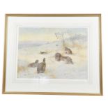 Archibald Thorburn (British 1860-1935) 'Partridge and Grouse' A signed print, signed lower left