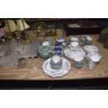 A large quantity of ceramics and glassware To include a small collection of Royal Albert 'Old