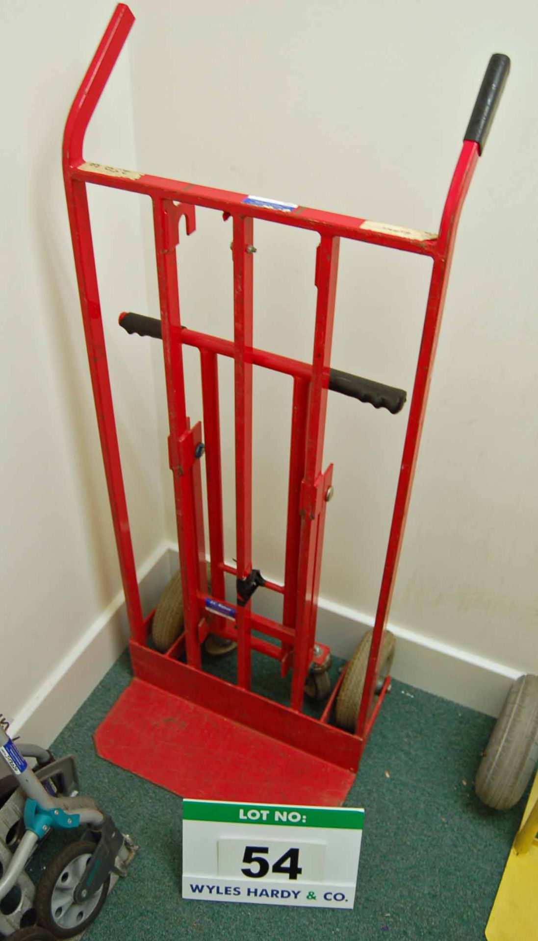 A Heavy Duty Sack Barrow with Platform Trolley Option