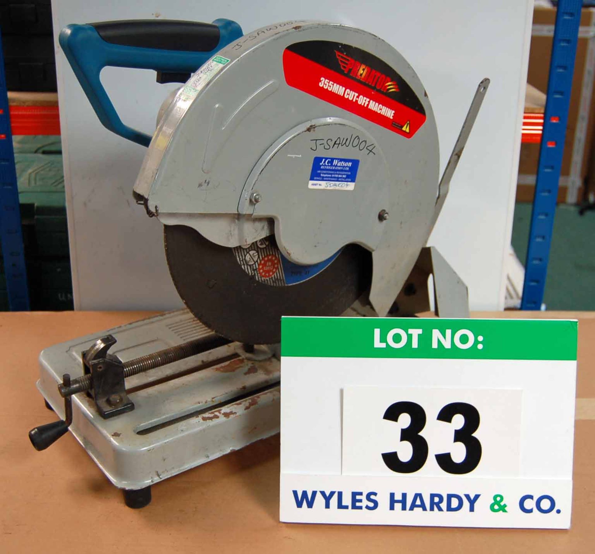 A PREDATOR 355mm Cut-Off Saw, 110V