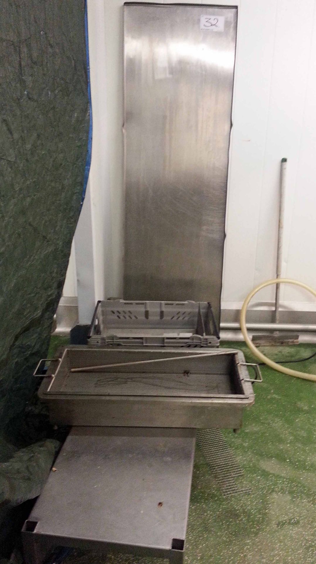 Two Various Stainless Steel Fat Draining Bins, each with Stainless Steel Sieve; An Approx. 1300mm - Image 2 of 2