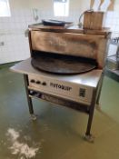 A ROTOQUIP Model Rotodisc 30 Natural Gas Fired Rotary Oven, Serial No. RD30-8571 with 760mm dia.