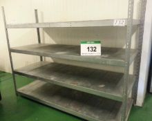 An Approx. 2450mm x 930mm x 2000mm Height Steel 4-Tier Rack