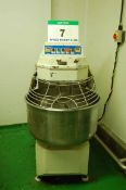 A MEIYING COOKER Model JSM500 Spiral Bowl Mixer, 50Kg capacity