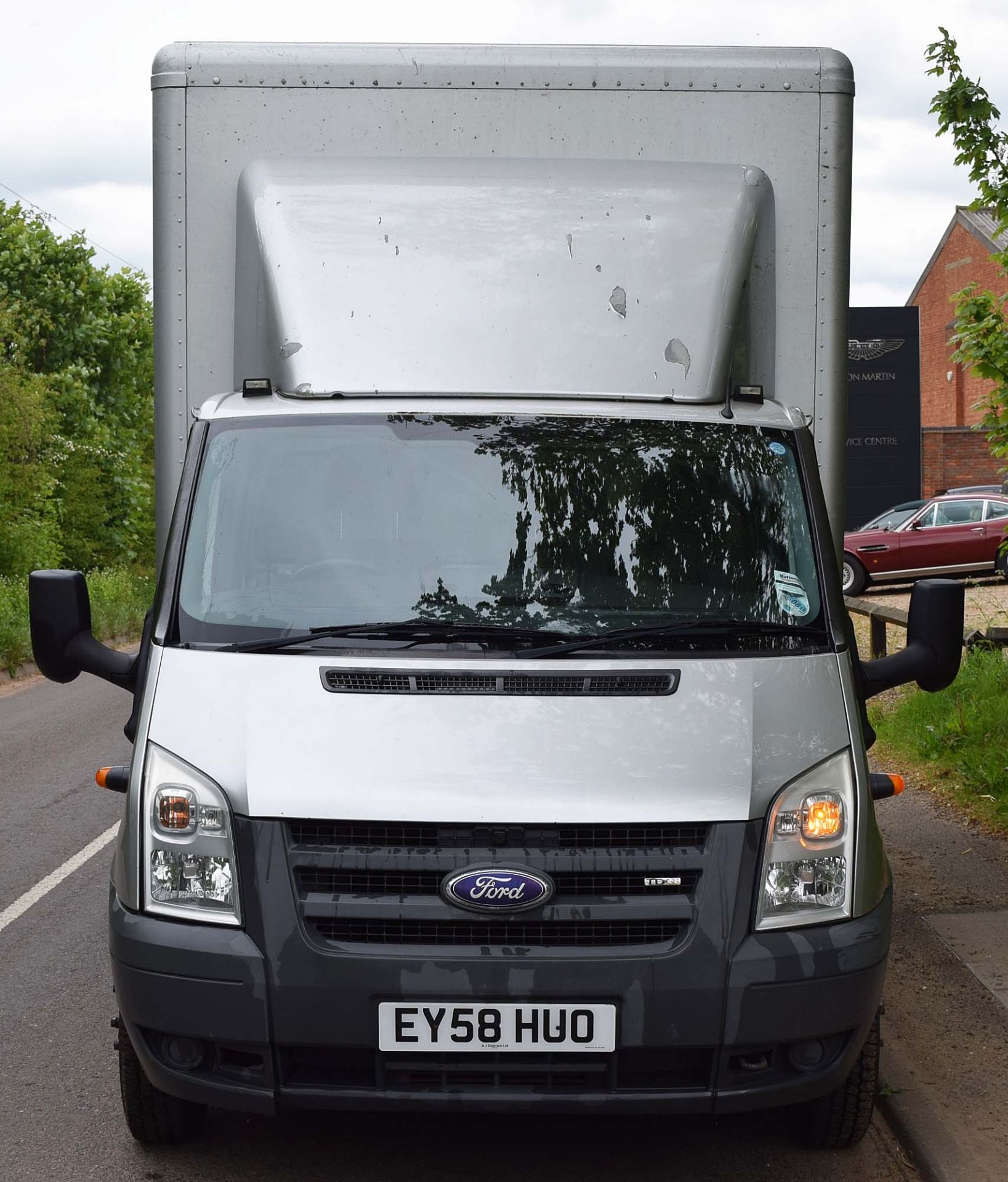 2008 FORD Transit 115 T350L 2.4L Diesel Box Van. 6-Speed Manual, Air Deflector, RATCLIFFE PALFINGER