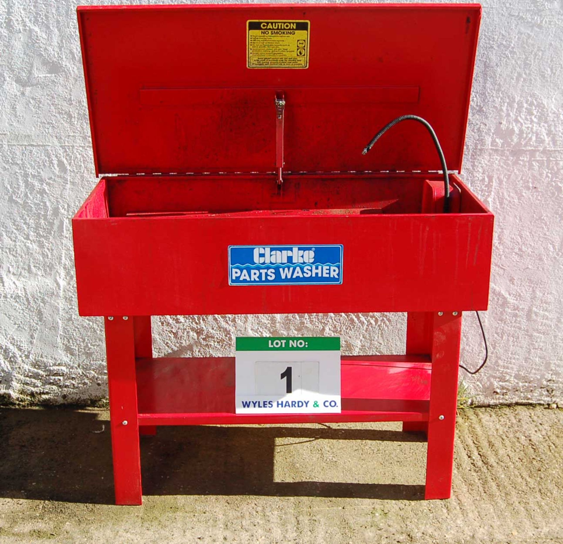 CLARKE CW40 Parts Washing Tank (240V) 1135mm x 525mm x 1430mm