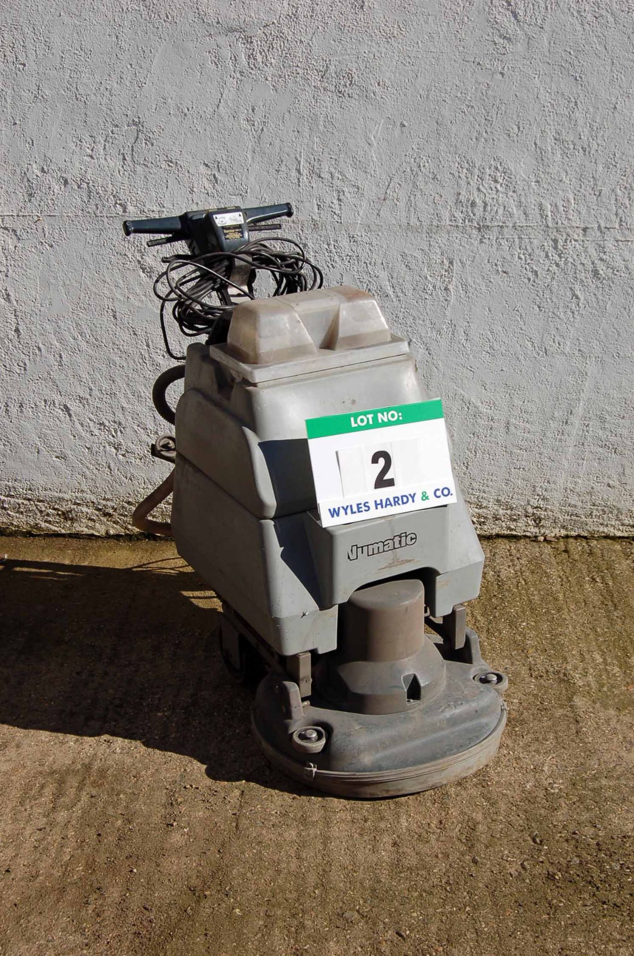 NUMATIC TT4555 Floor Scrubbing Machine, Serial No 020701595 (240V)