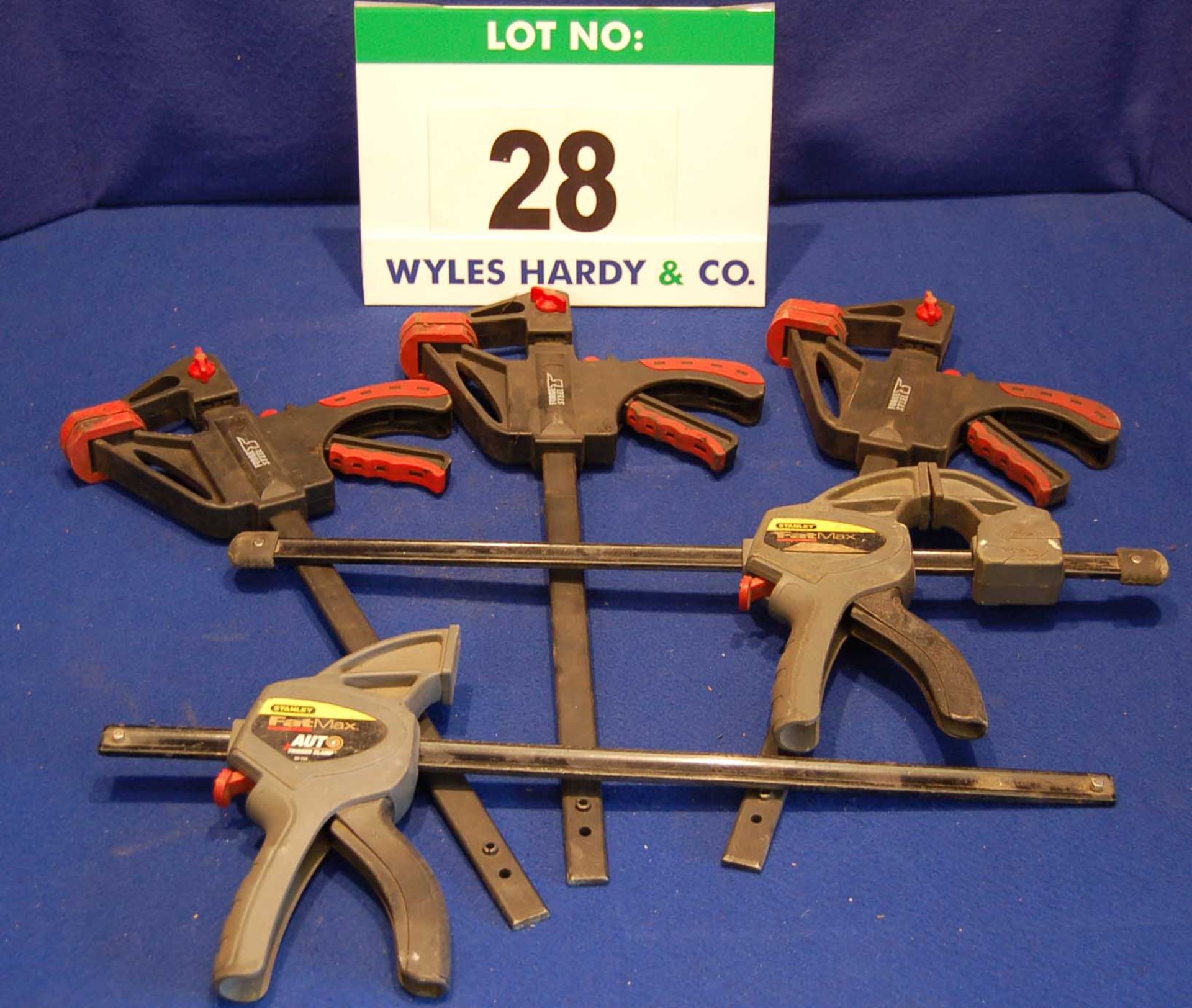 Five Trigger Clamps (As Photographed)