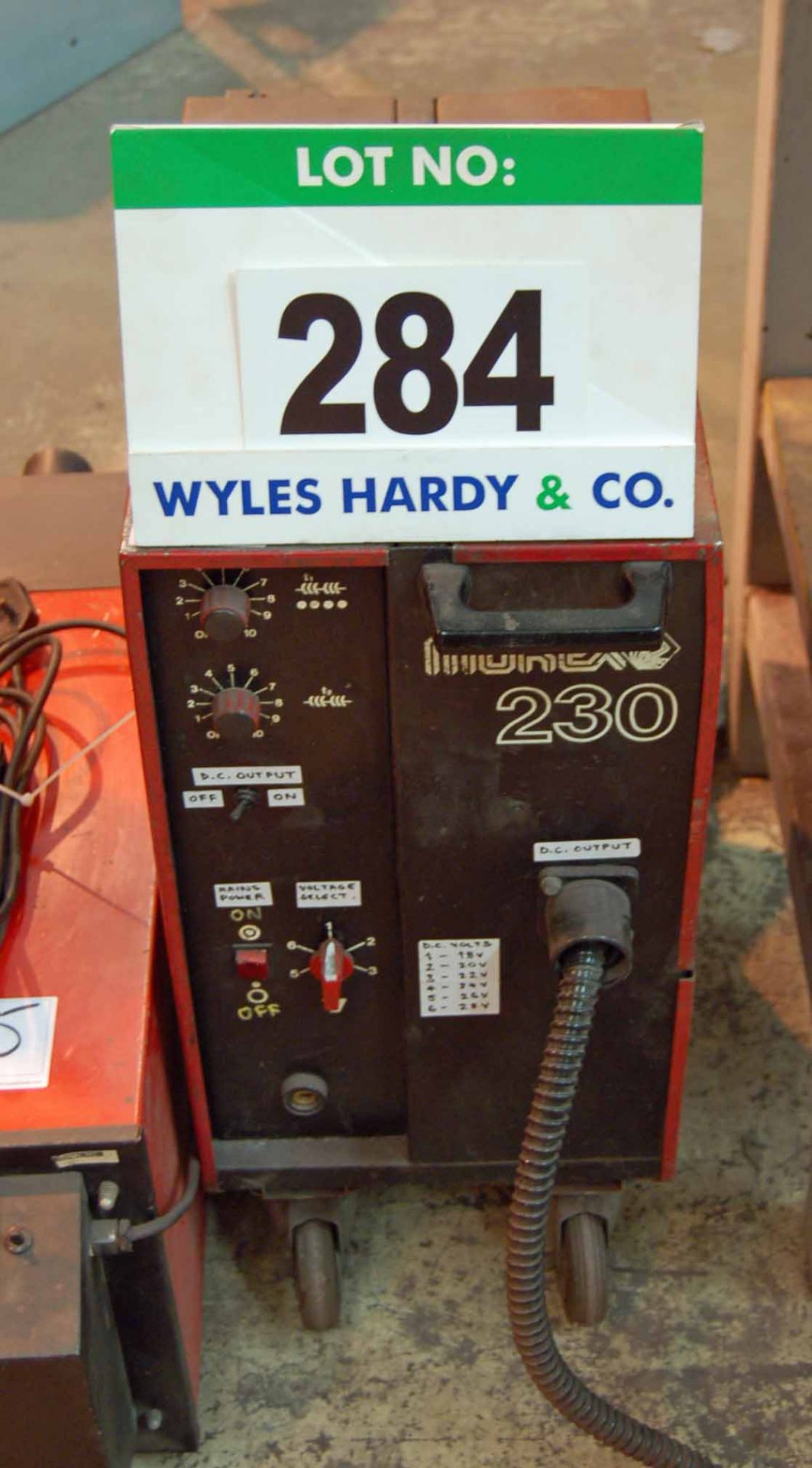A MUREX TRADESMIG 230 Welding Rectifier - Not in Use (As Photographed)