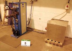 A MERITUS EUGANEA MACCINE ELETTROMECCANICA Micro 8 Type SP20 M8 20/40KVA Spot Welder, Serial No.