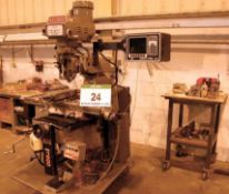 An XYZ Pro 1500V CNC Turret Milling Machine, Serial No. 6696, with SWI Prototrak MX2 3-Axis CNC