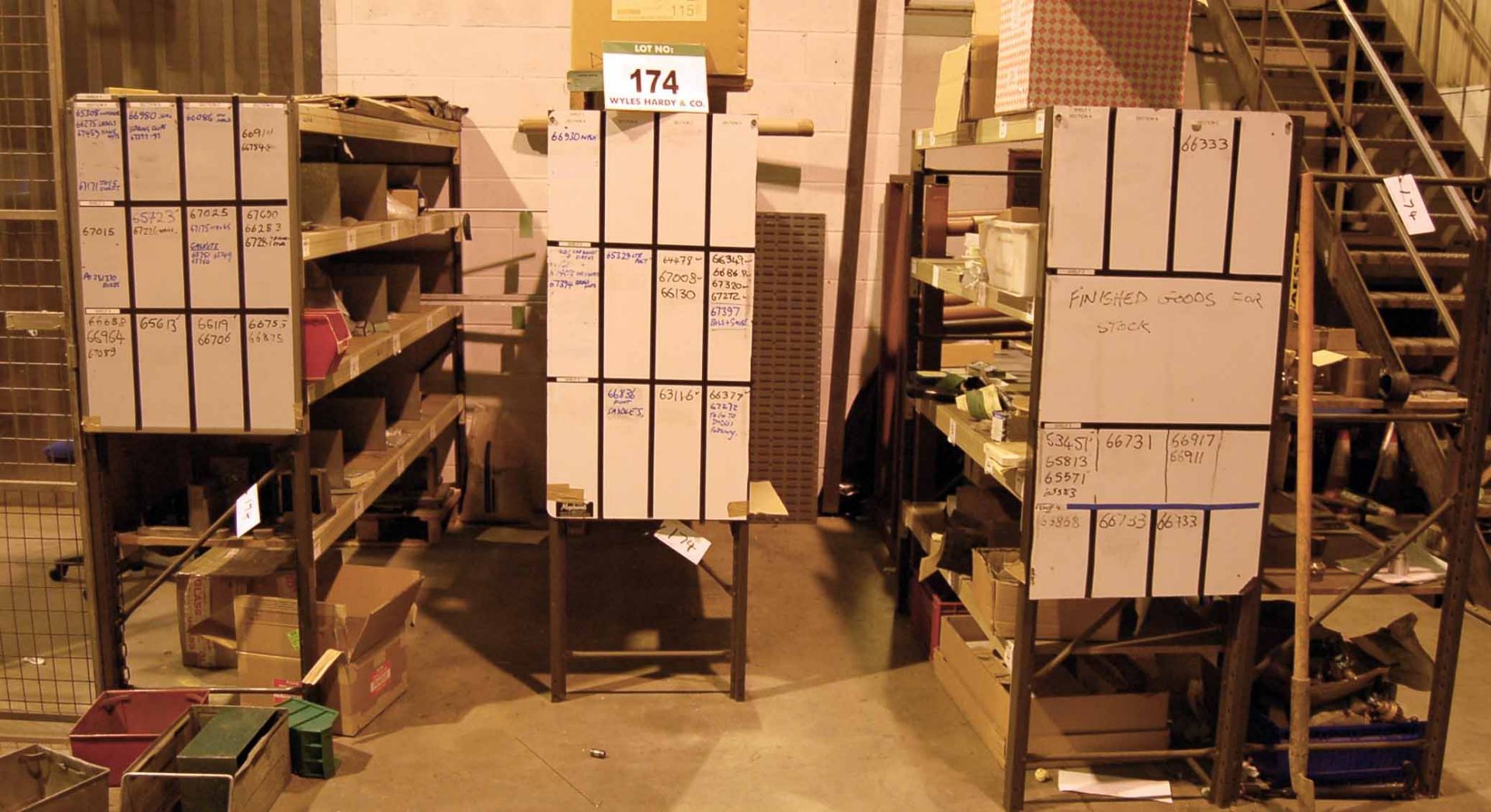 Four Bays of Quick Build Parts Racking Comprising of Eight Uprights, 28 Varying Beams (As