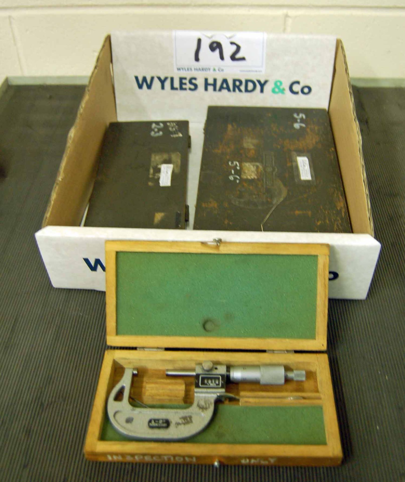 Three External Micrometers From 1-6 inches
