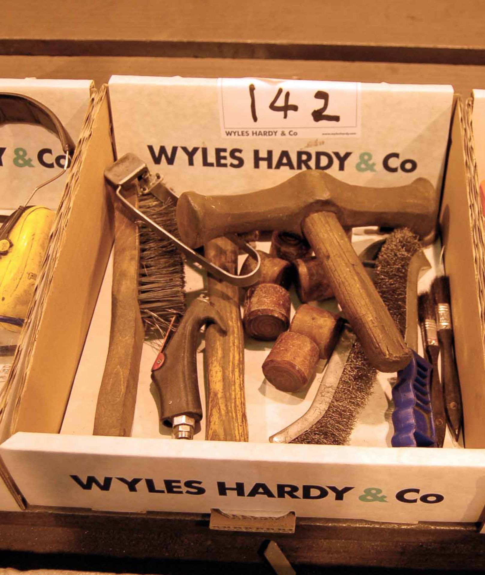 A Box of Various Hand Tools (As Photographed)